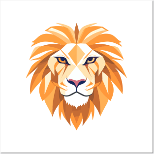 Lion Animal Freedom World Wildlife Wonder Vector Graphic Posters and Art